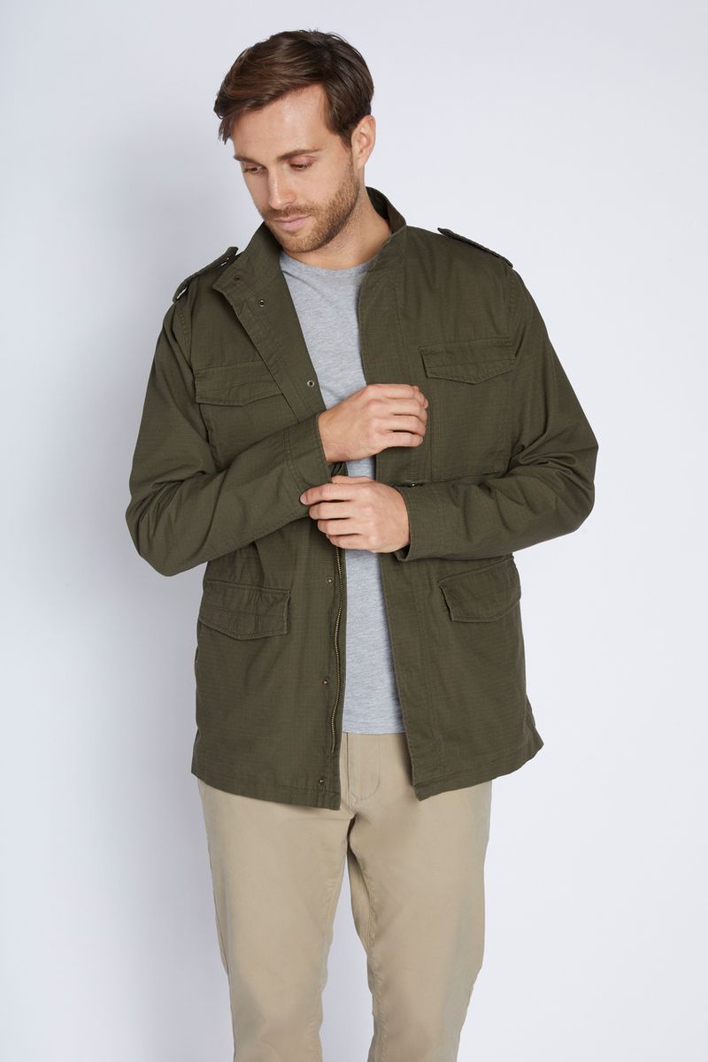 Khaki Utility Jacket
