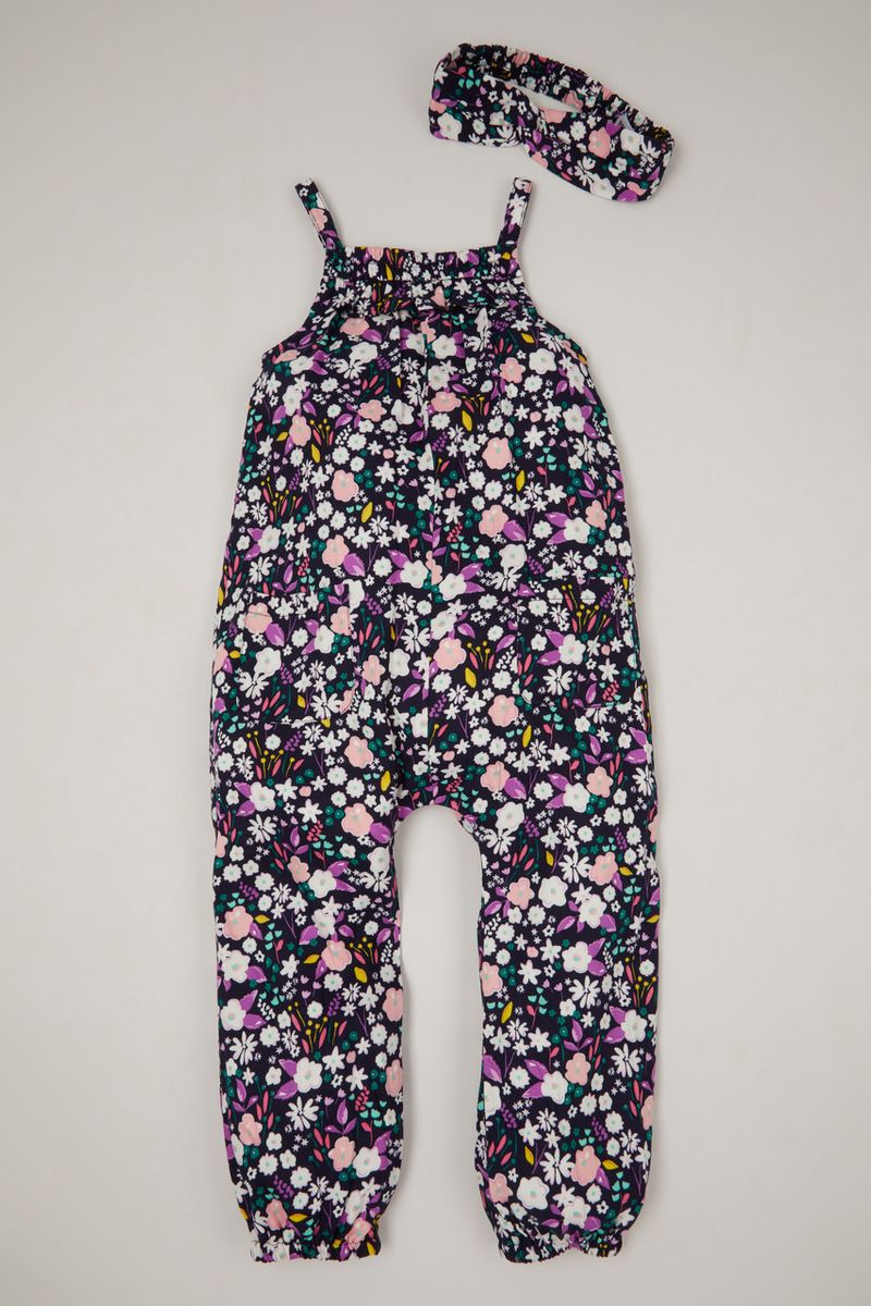Flower Woven playsuit