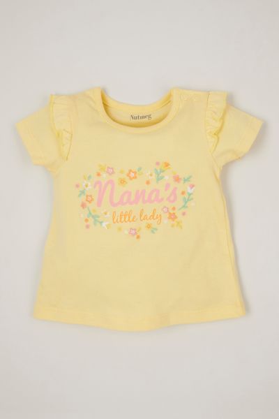 Yellow Nana's Little Lady T-shirt