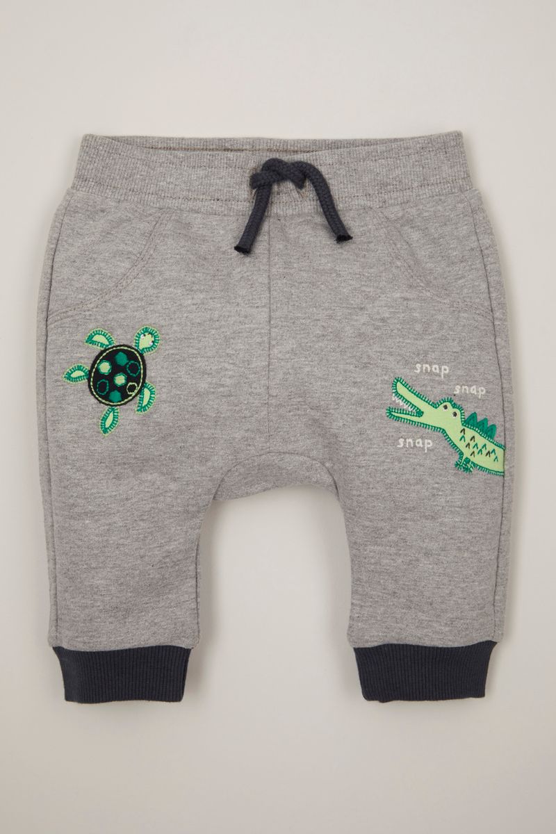 Crocodile Applique joggers