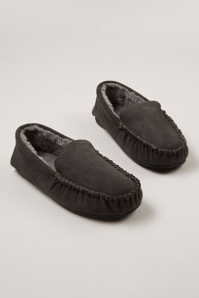 Suede Moccasins