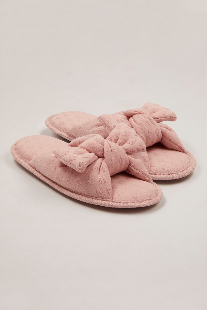 Pink Padded Slippers