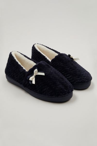 Navy Comfort Slippers