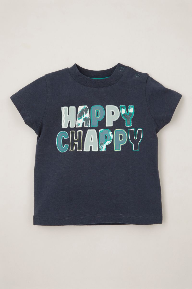 Happy Chappy Slogan T-shirt