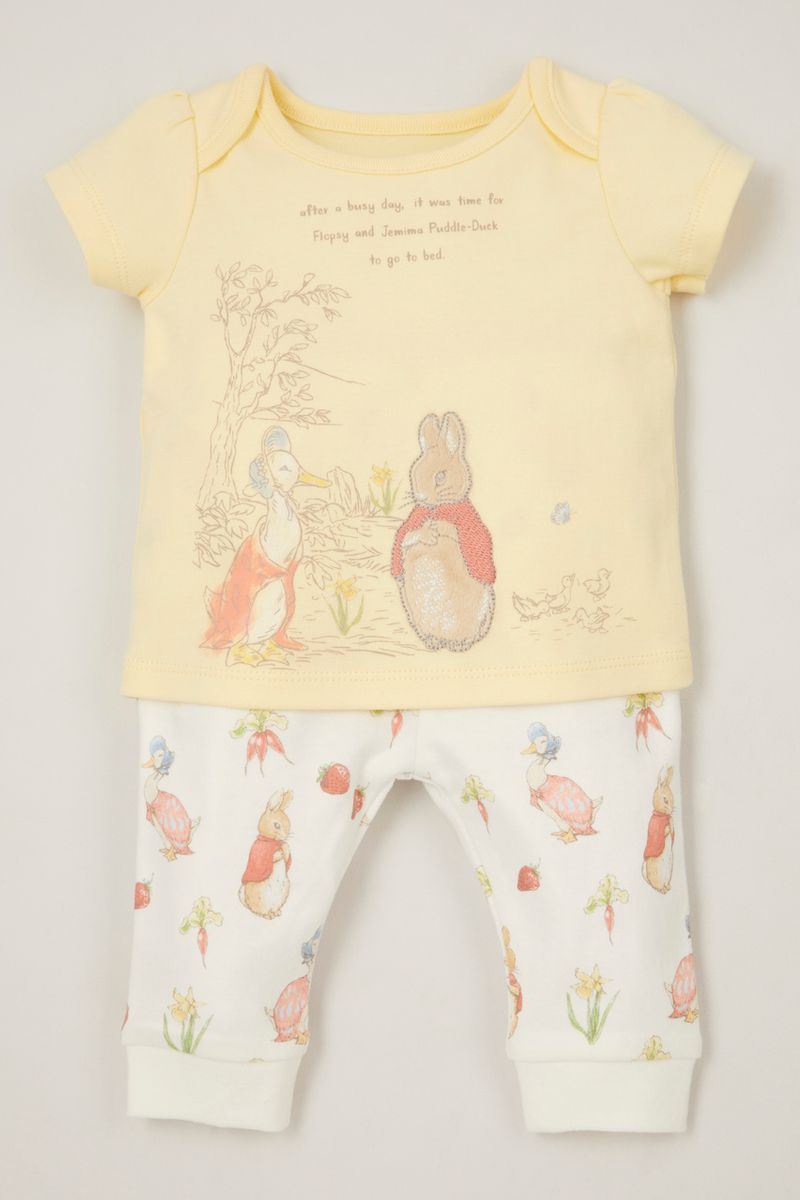 Peter Rabbit Yellow Pyjamas