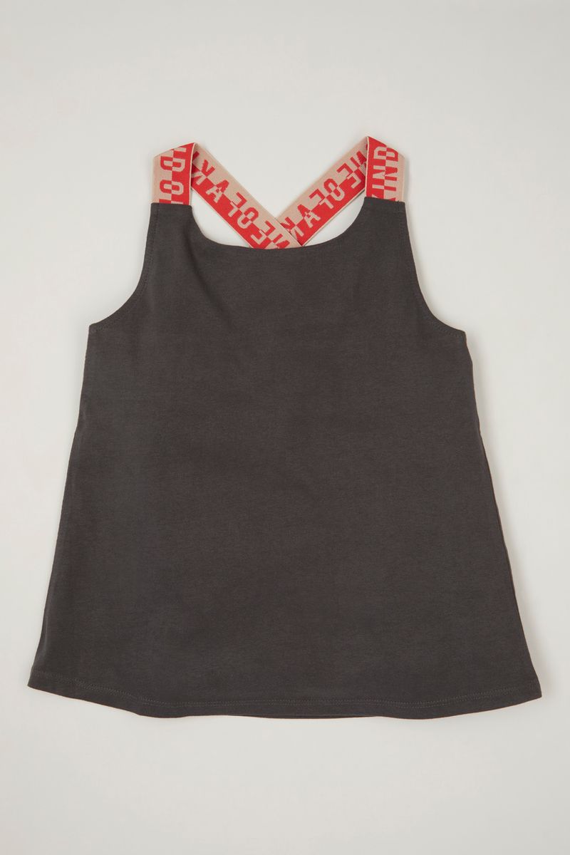 One Of A Kind Cross Over Vest Top Nutmeg One Of A Kind Cross Over Vest Top Nutmeg