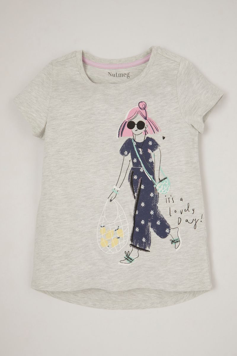 Flower Girl Graphic T-Shirt