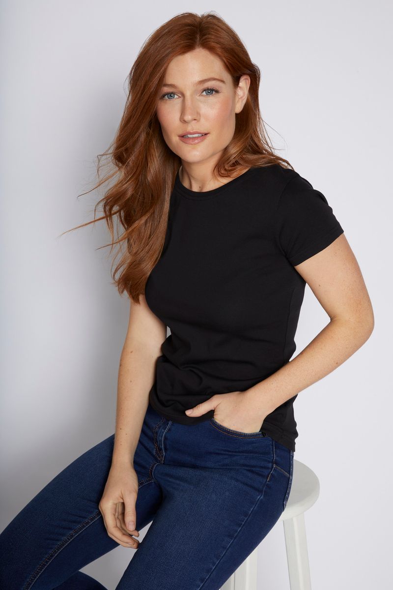 Fitted Black T-shirt