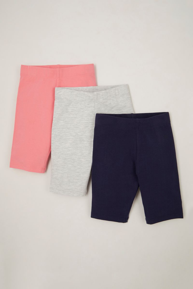 3 Pack Pink Cycling shorts
