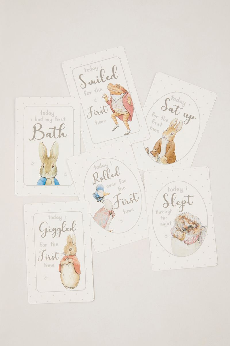 Peter Rabbit Pink Sleepsuit with Baby Memory cards