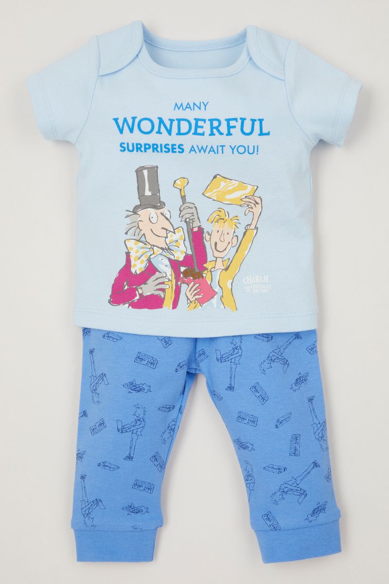 Roald Dahl Charlie & The Chocolate Factory pyjamas