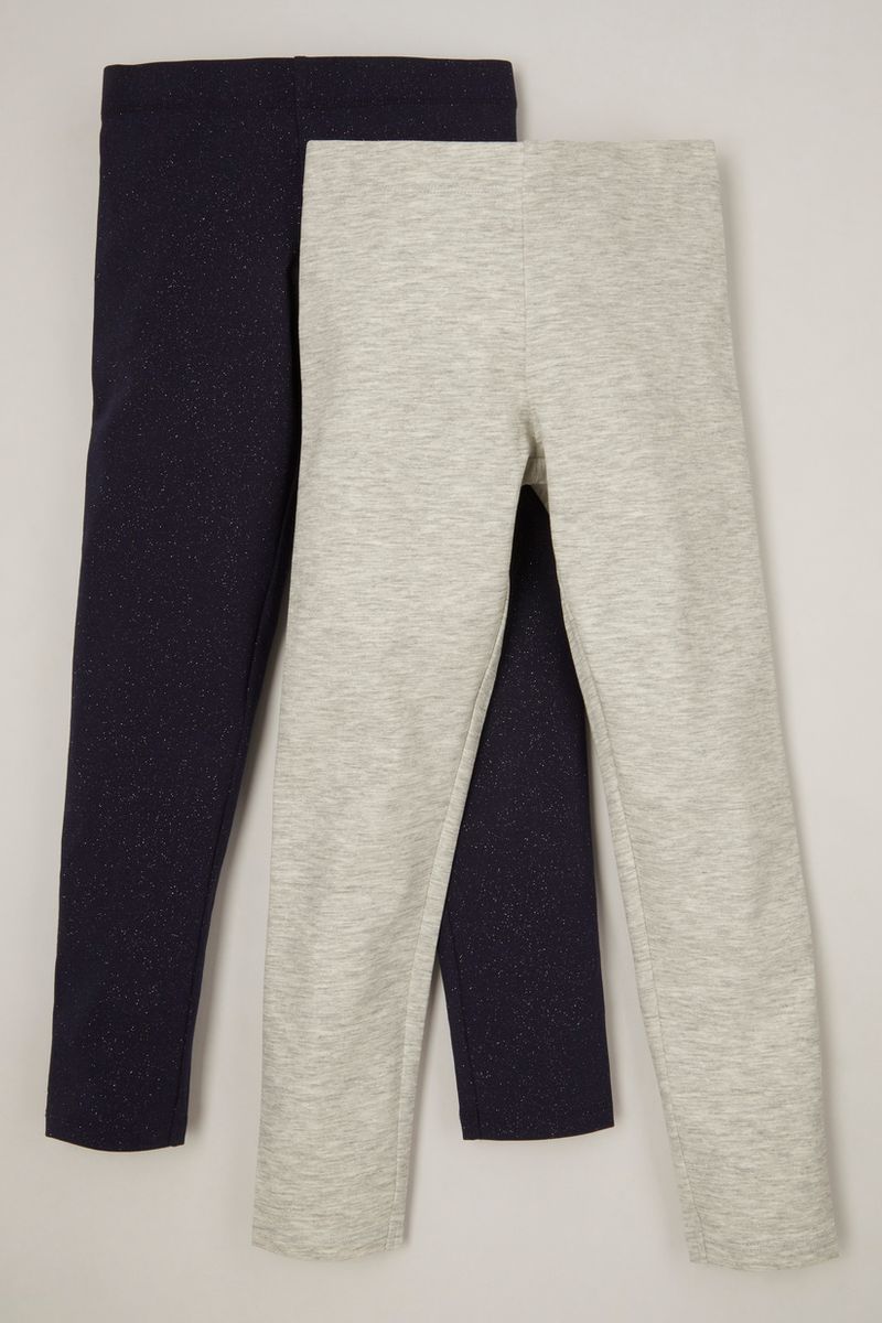 2 Pack Glitter Leggings
