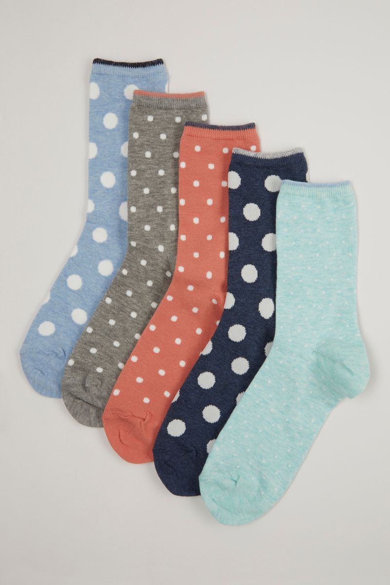 5 Pack Spot Socks
