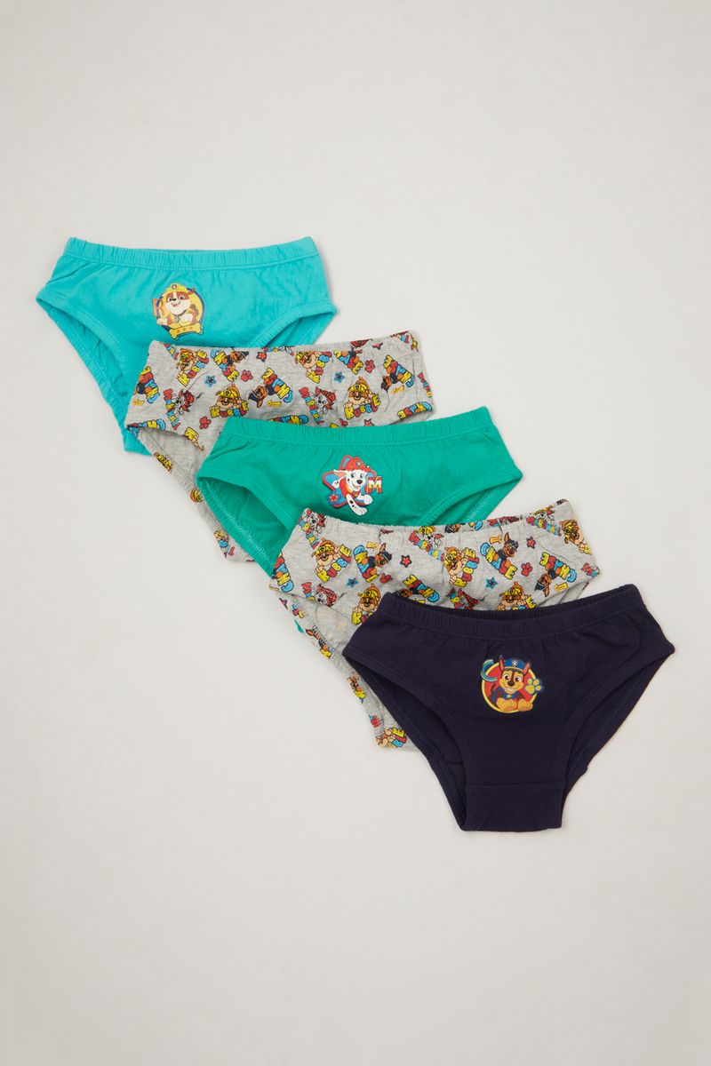 5 Pack Paw Patrol Briefs