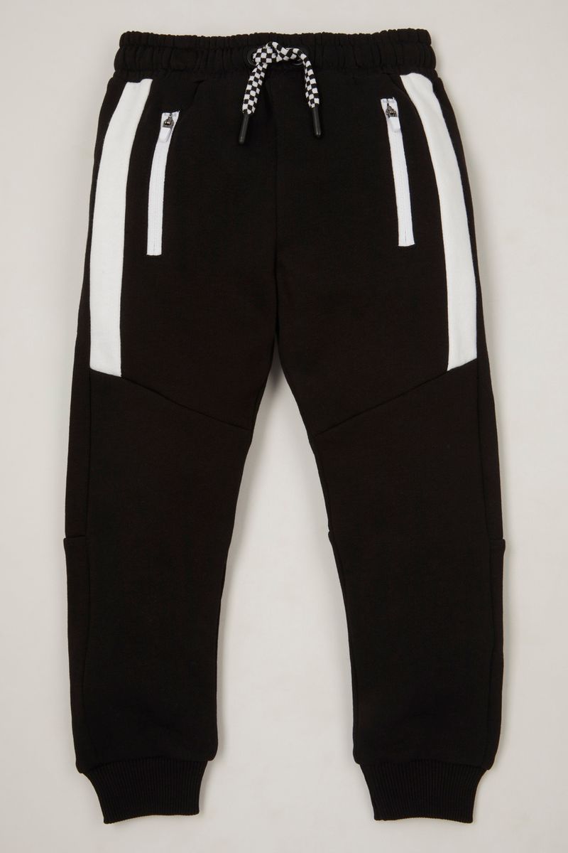 Monochrome Panel Joggers 1-10yrs