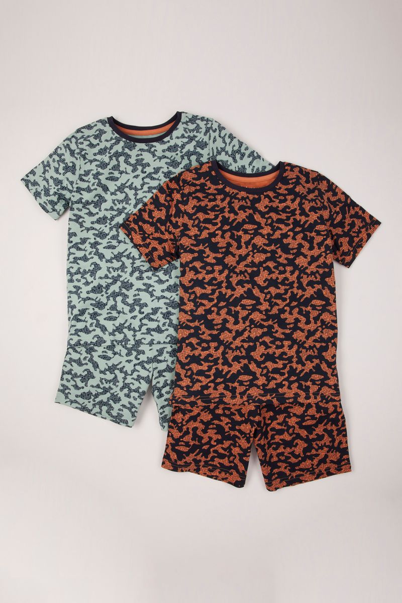 2 Pack Camo Pyjamas