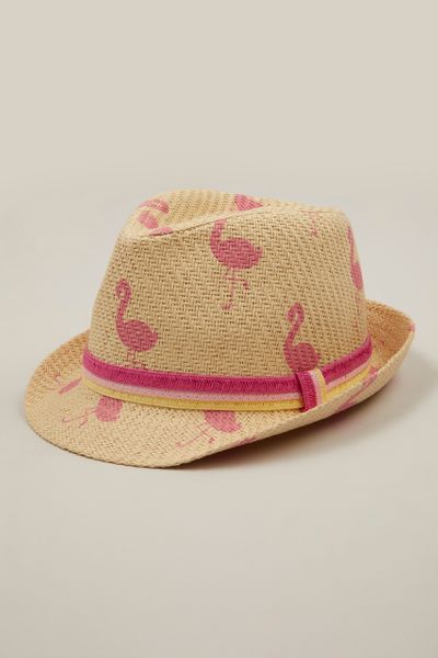 Flamingo Trilby Hat