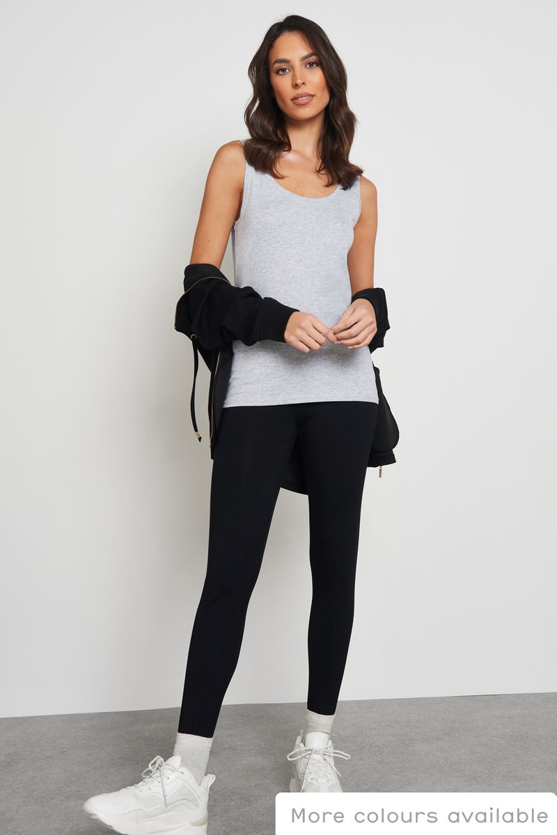 Grey Marl Vest