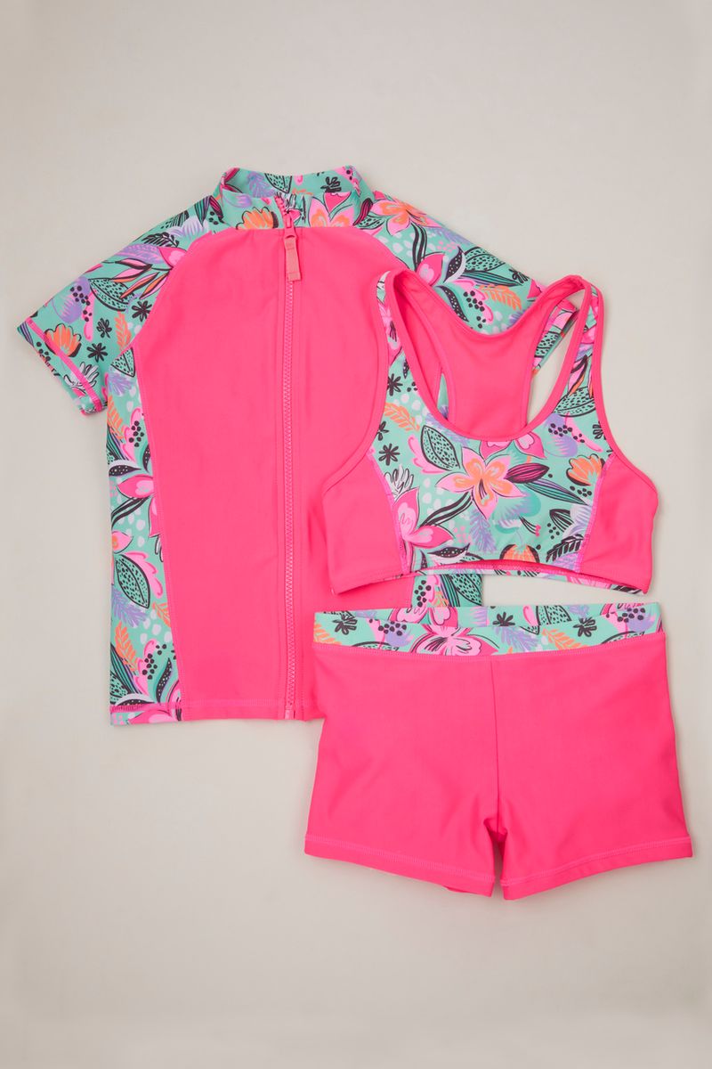 3 Piece Tropical Swim set