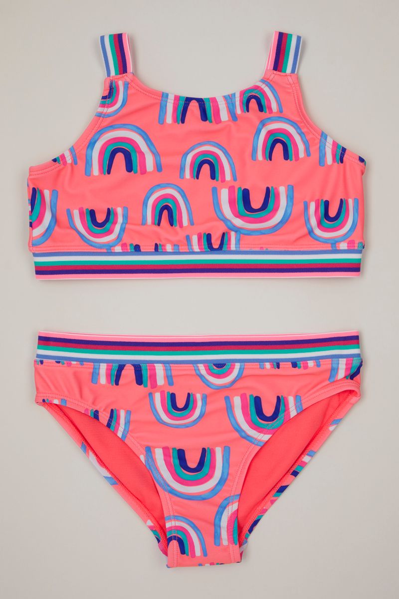 Rainbow tankini