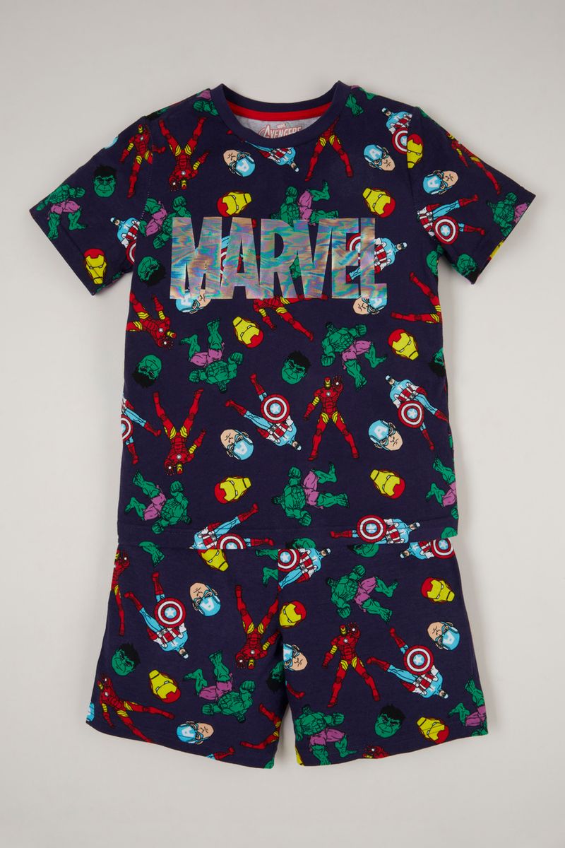 Marvel Avengers Print Pyjamas