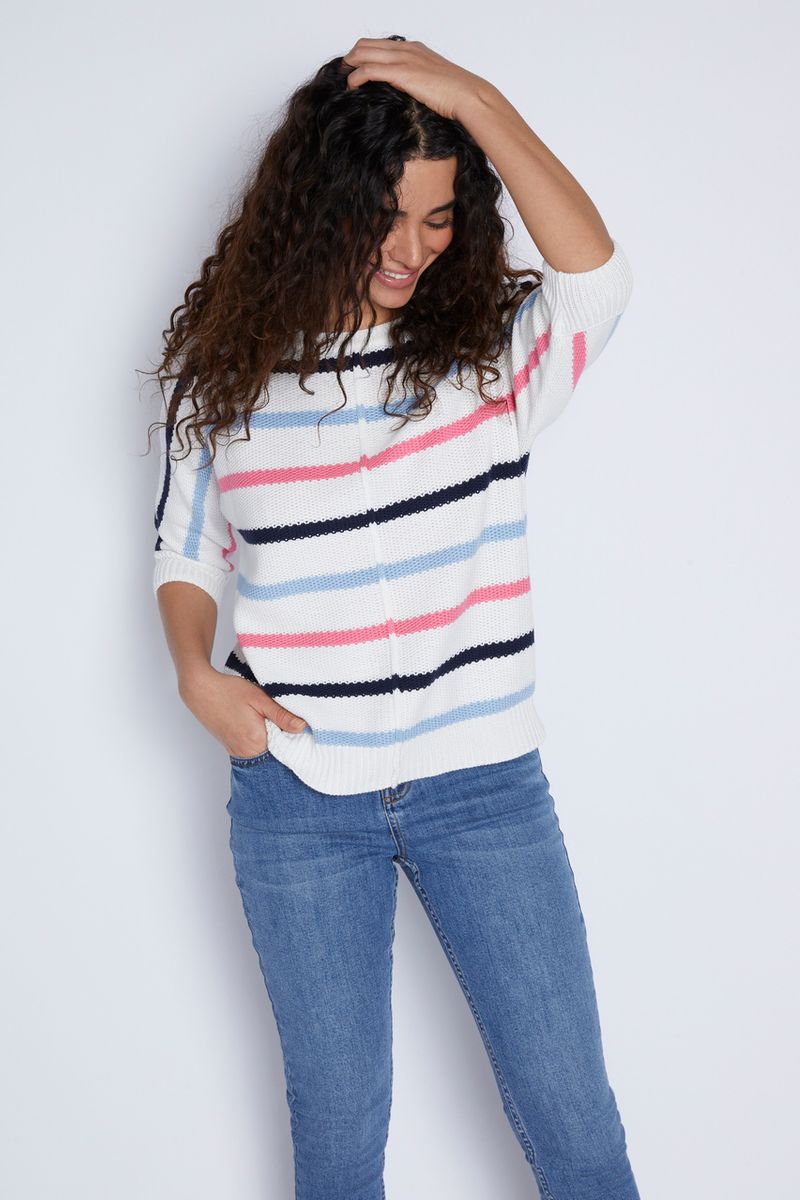 Stripe Cotton Jumper