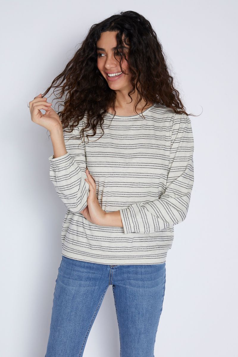 Stripe Textured Top