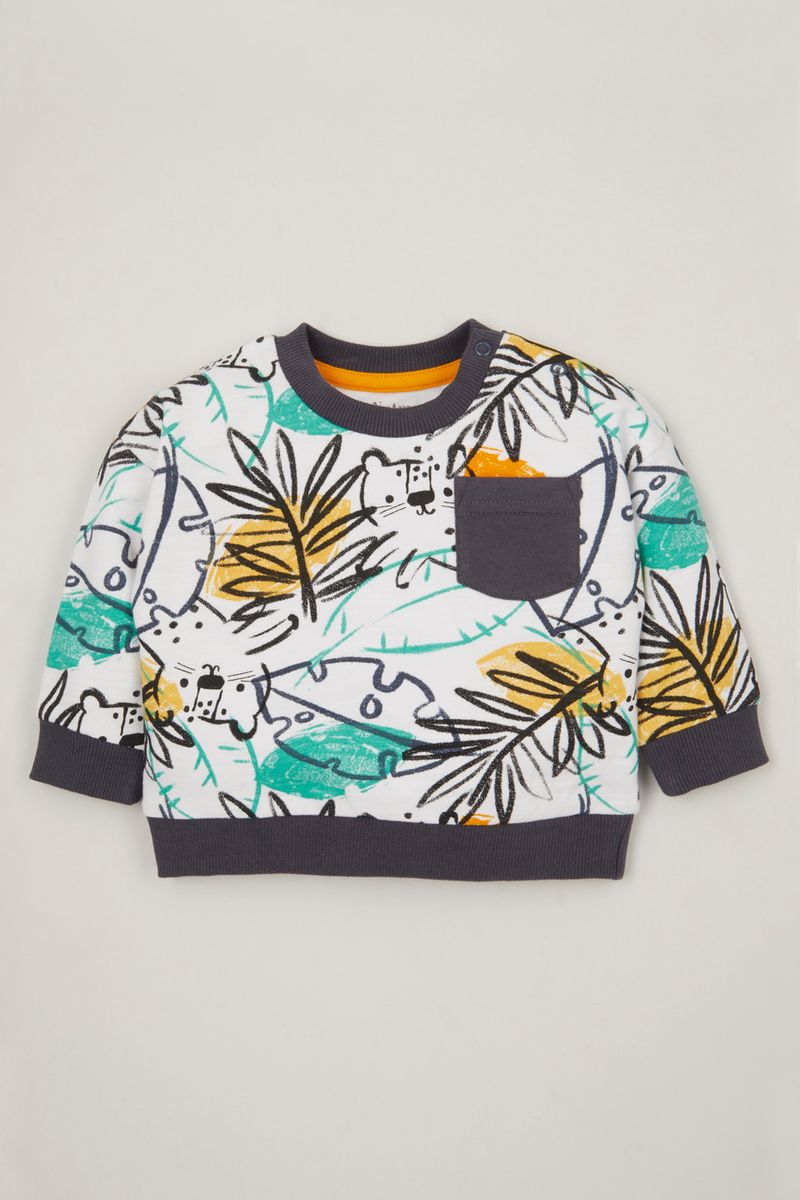 Tropical Leaf sweatshirt