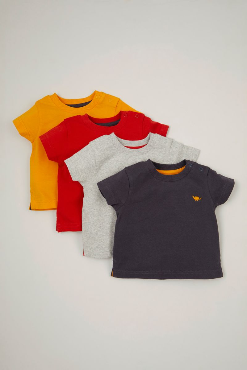 4 Pack Dinosaur T-shirts