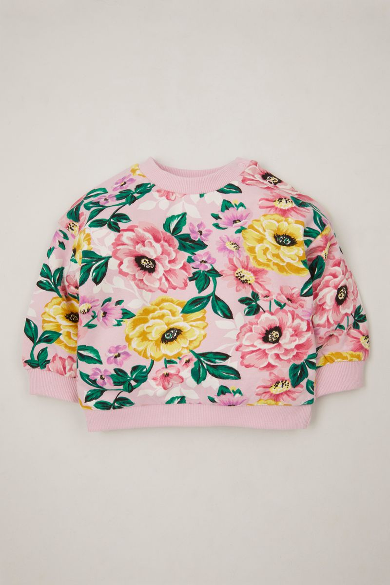 Pink Flower sweatshirt