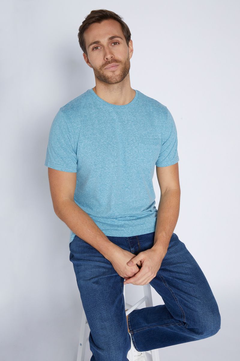 Aqua Pocket T-Shirt