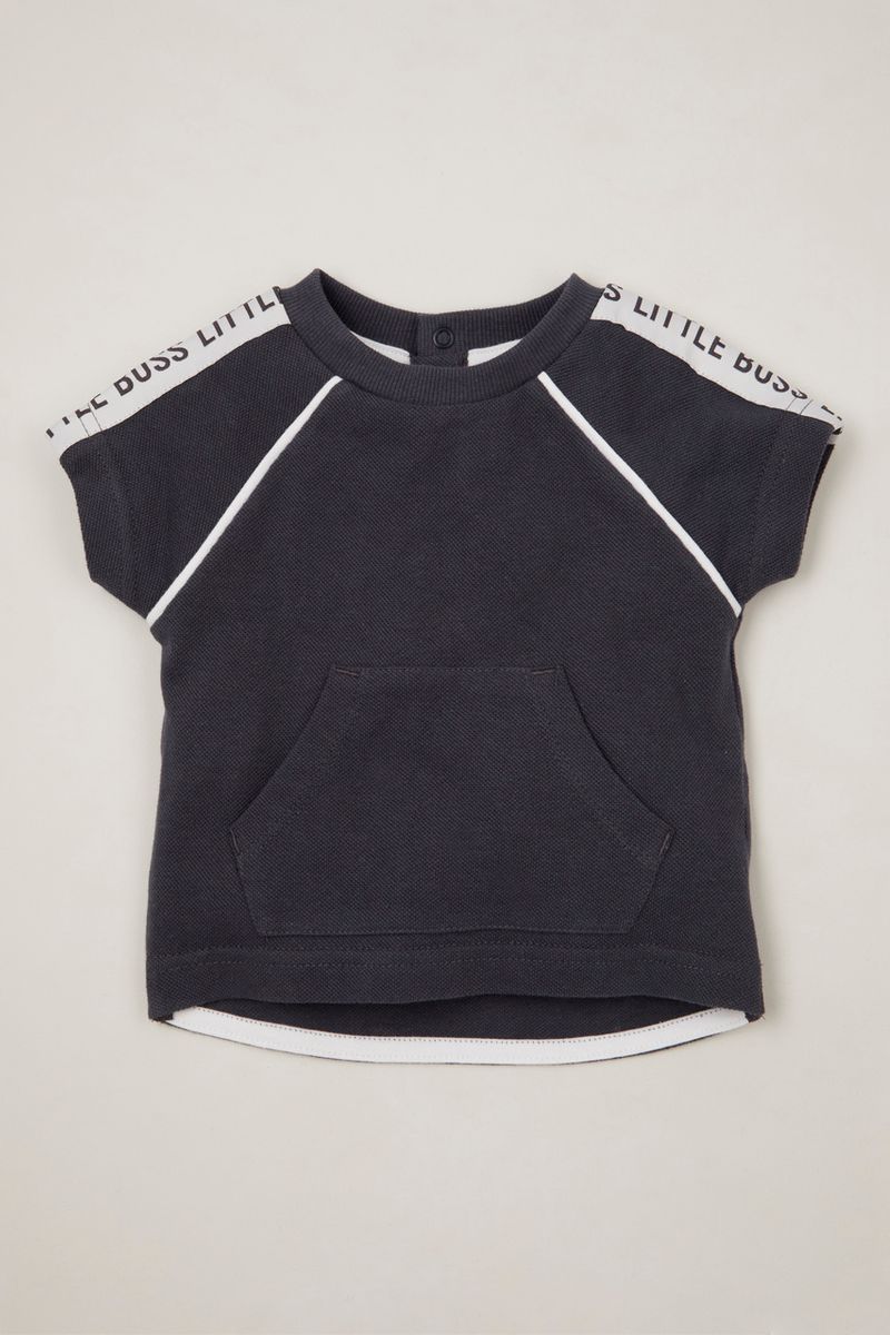 Little Boss Kangaroo Pocket T-shirt