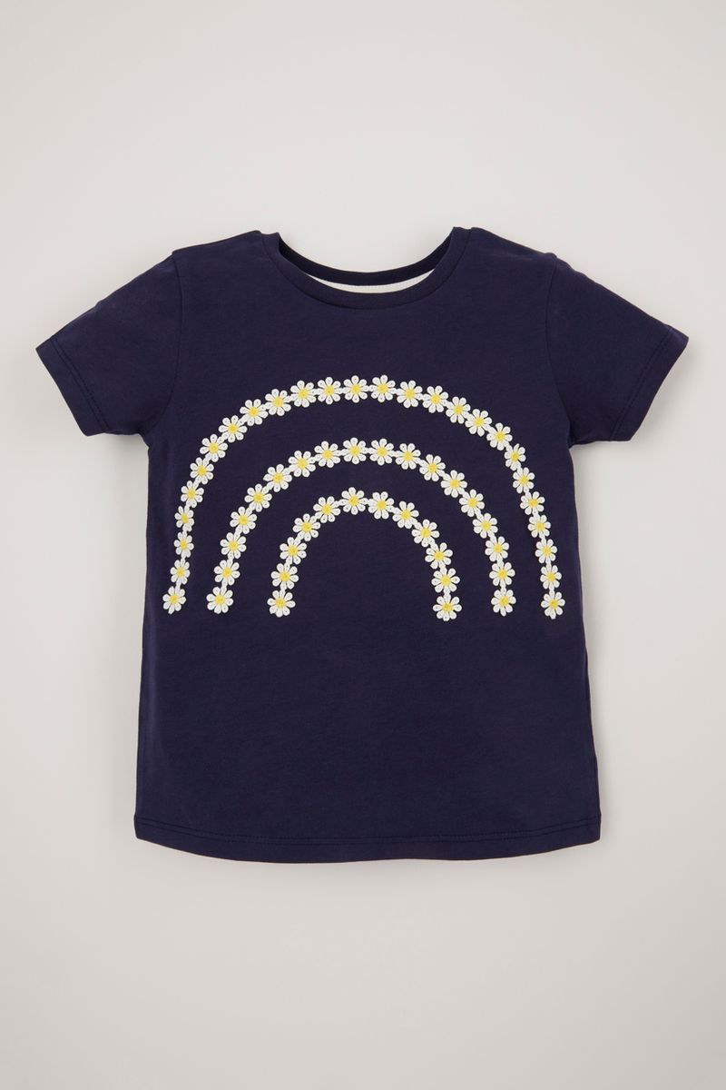 Navy Daisy Chain T-Shirt