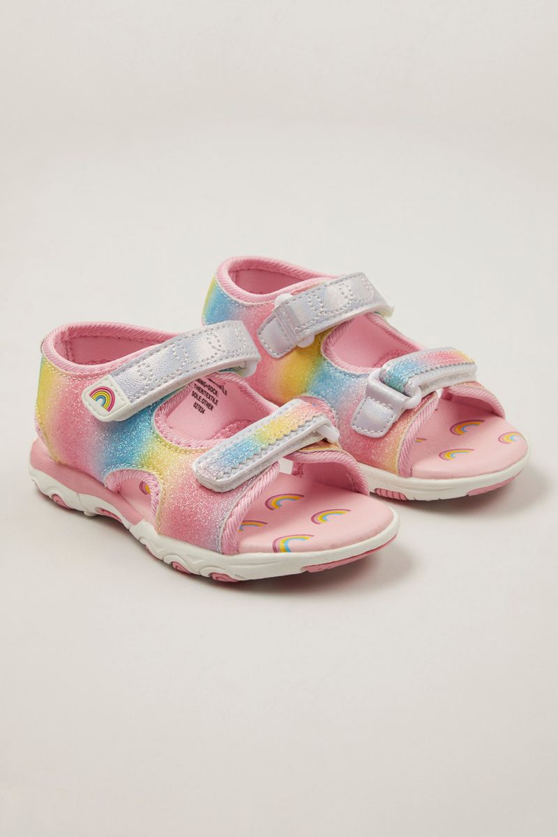 Rainbow Colour Sandals
