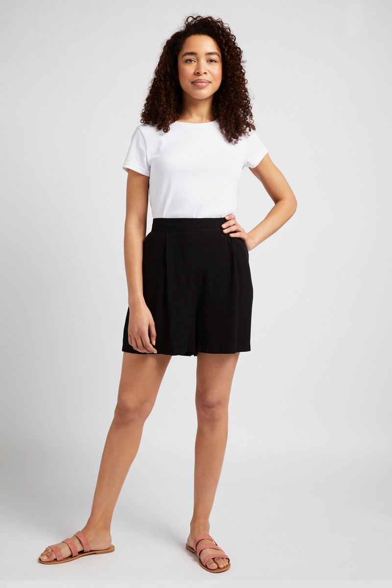 Black Soft Shorts