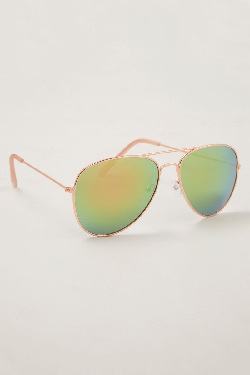 Be Like Me Rose Gold Aviators