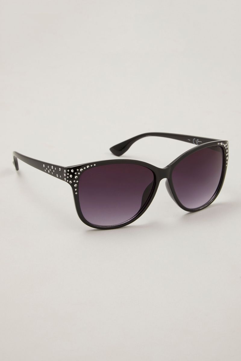 Sparkle black sunglasses