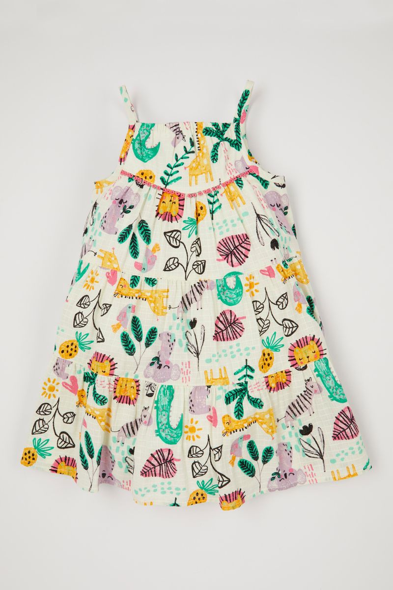 Jungle Woven dress