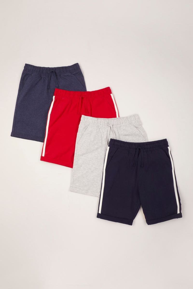 4 Pack Side Tape Shorts