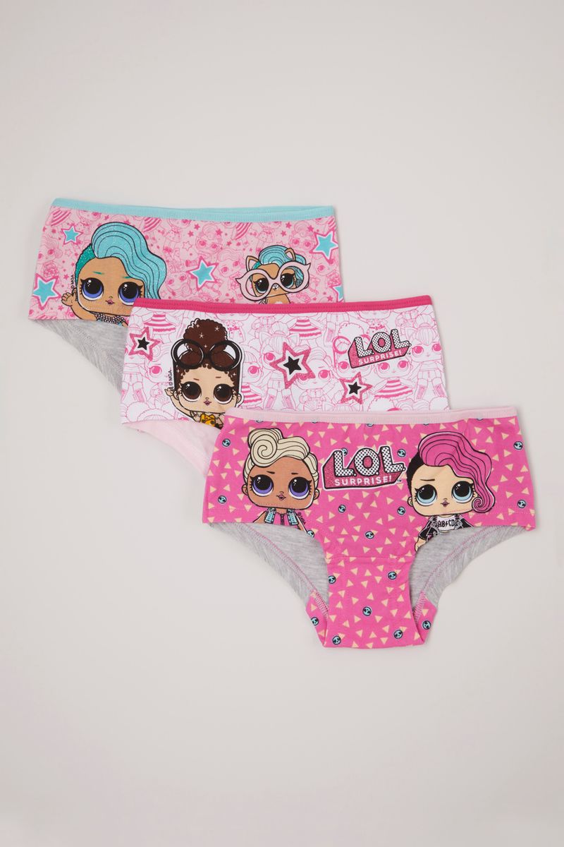 LOL Suprise 3 Pack Boyshorts