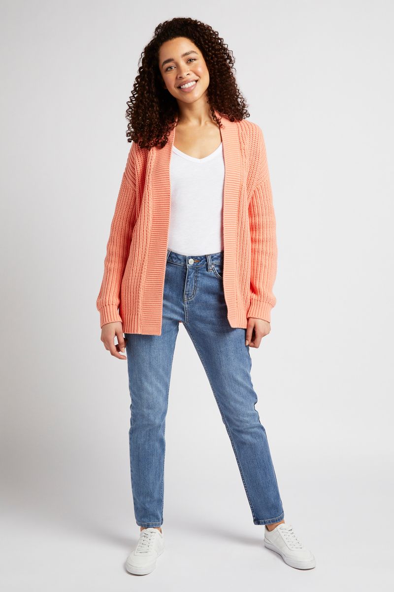 Apricot Chunky Cardigan