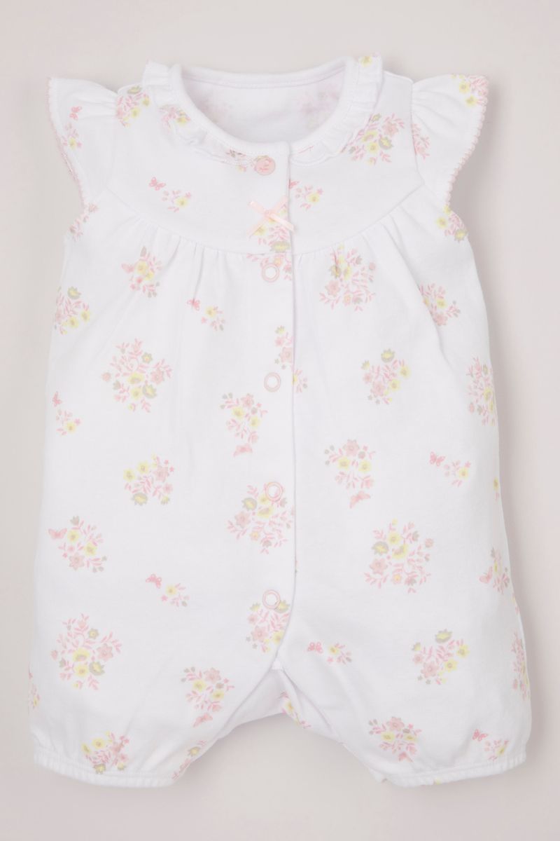 Little Nutmeg Floral Romper