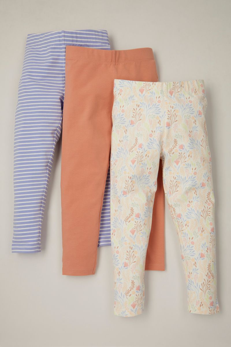3 Pack Sea shell leggings