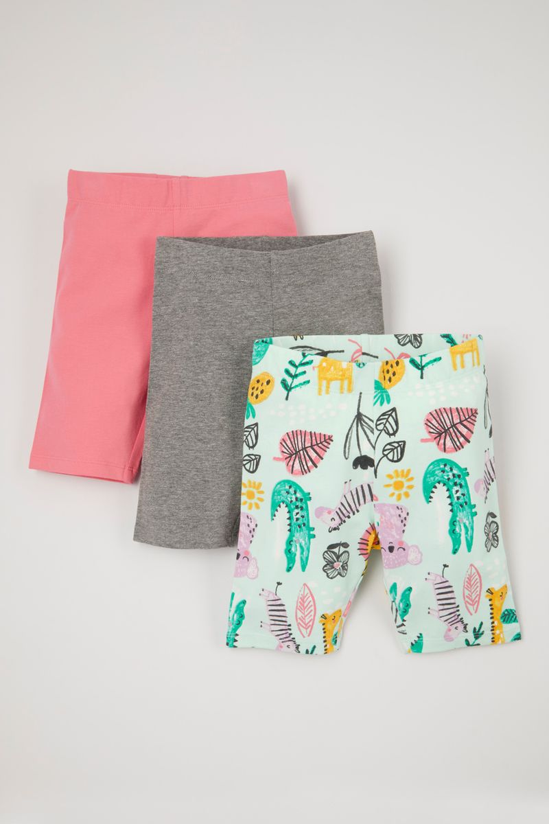 3 Pack Jungle Cycling shorts