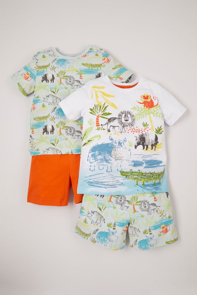 2 Pack Safari Pyjamas