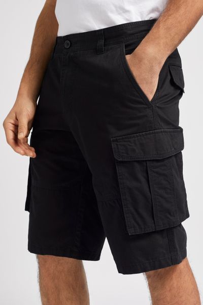 cargo shorts black