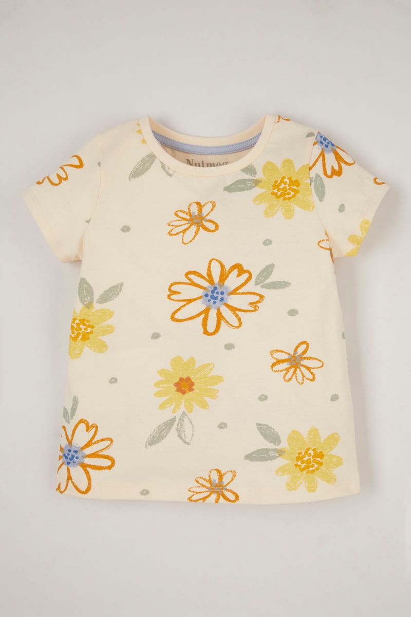 Sunflower Print T-Shirt