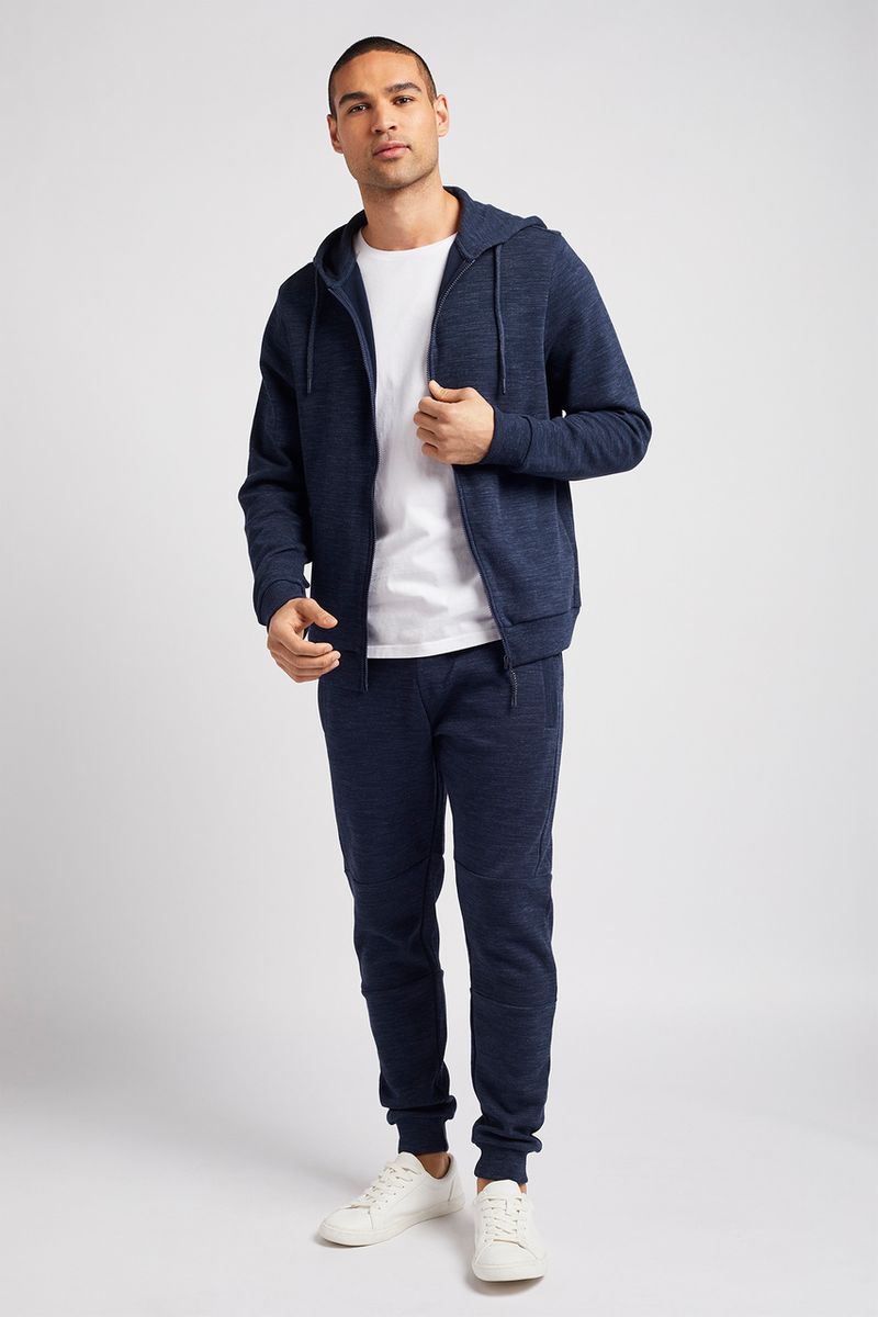 Navy Space Dye hoodie