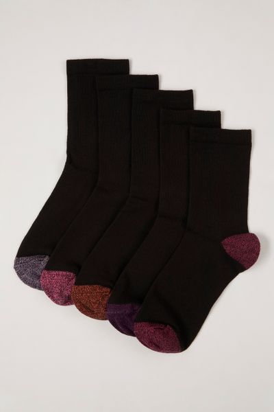 5 Pack Berry Twist Socks