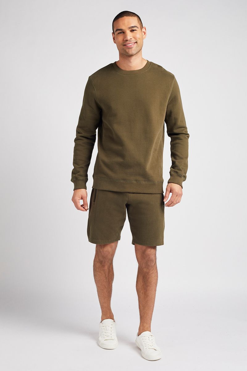 Khaki sweatshirt